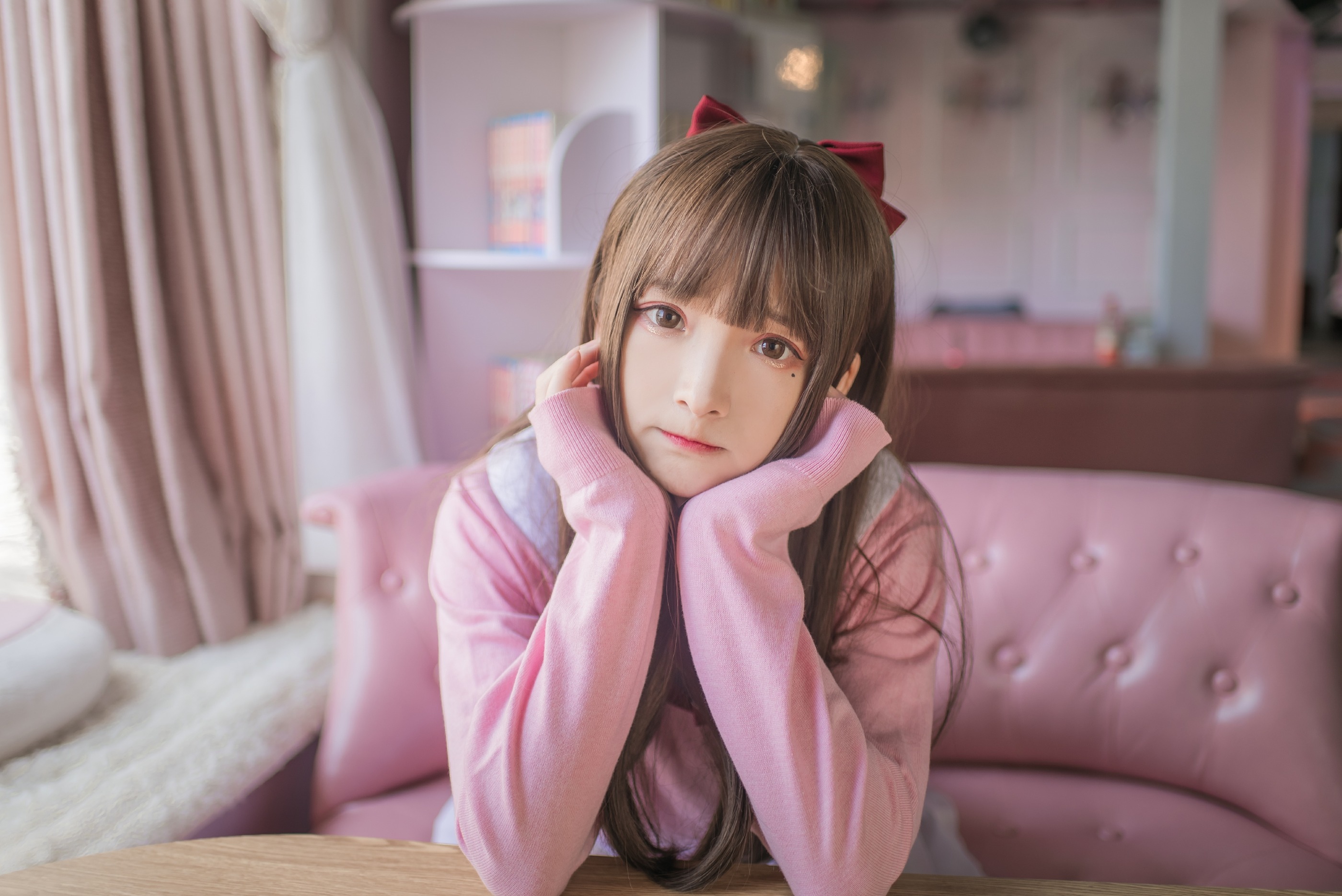 图片[1]-古川 – NO.016 粉色jk [16P]-XikXak